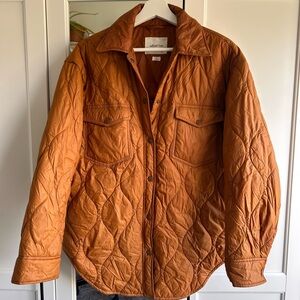 Wilfred Quilted Shirt Jacket